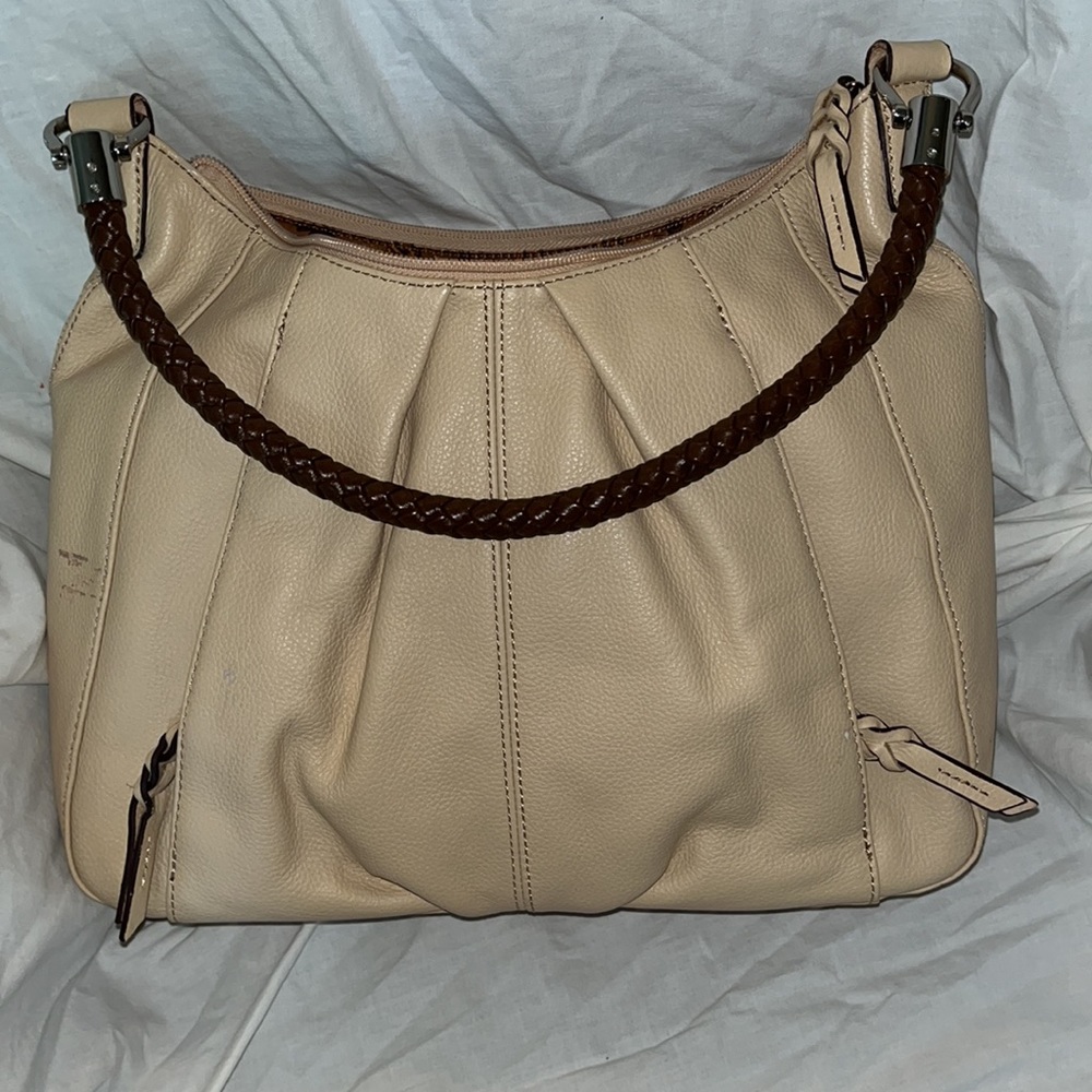 Cream Tignanello handbag